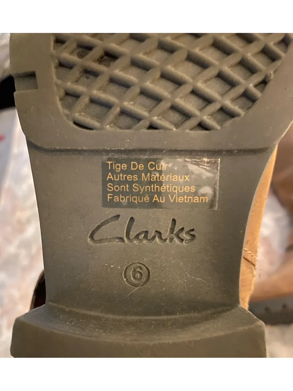 Women's Clark’s Brown Leather Mid-Calf Buckle Riding Boots
